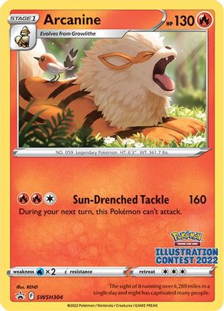 Arcanine (Illustration Contest 2022)  - Promo