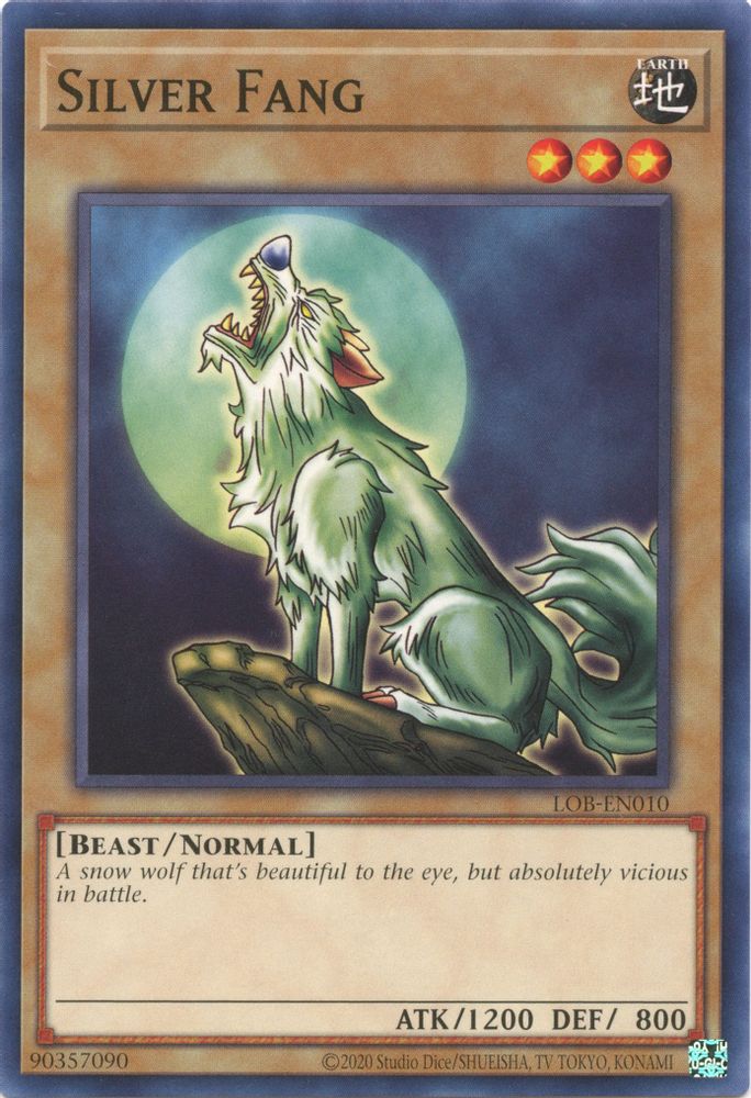 Silver Fang (LOB-EN010) - Common