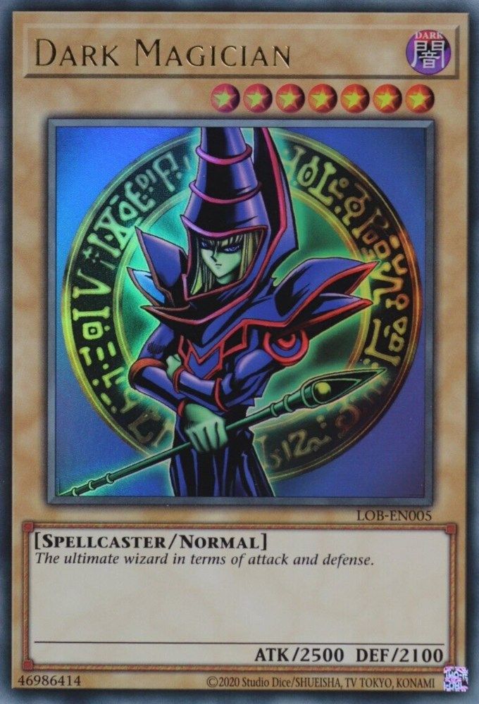 Dark Magician (LOB-EN005) - Ultra Rare