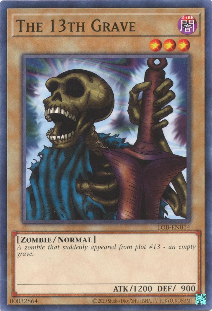 The 13th Grave (LOB-EN014) - Common