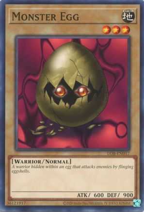 Oeuf de monstre (25e anniversaire) [LOB-EN017] Commun 