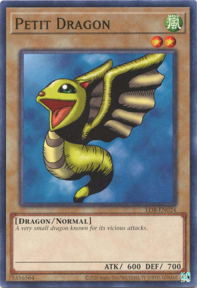 Petit Dragon (25e anniversaire) [LOB-EN024] Commun 