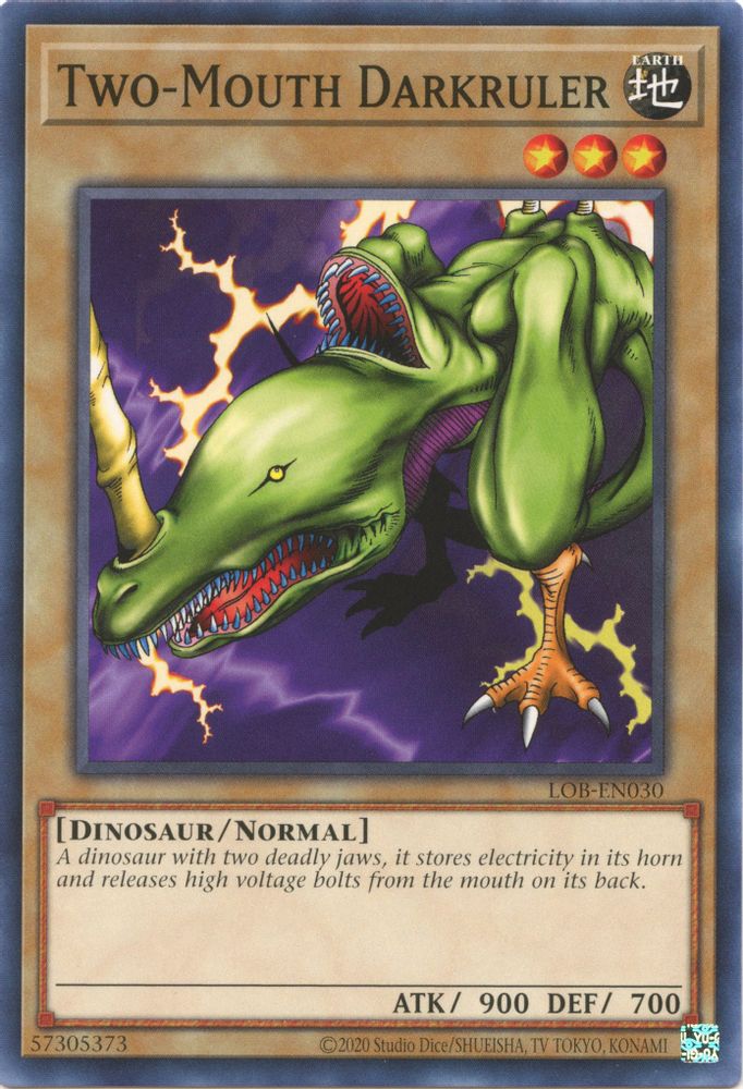 Two-Mouth Darkruler (LOB-EN030) - Common