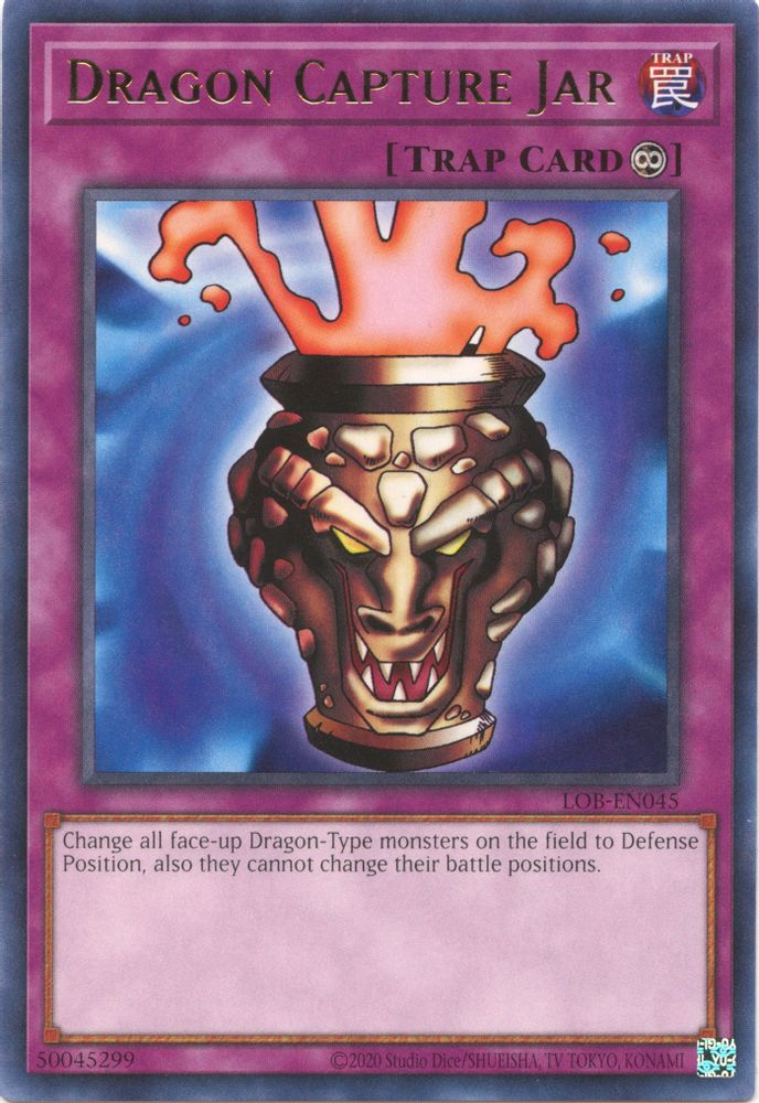 Dragon Capture Jar (LOB-EN045) - Rare