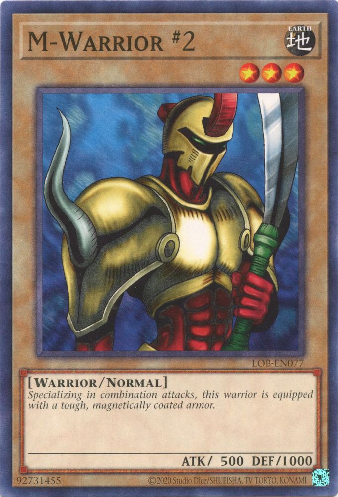 M-Warrior #2 (LOB-EN077) - Common