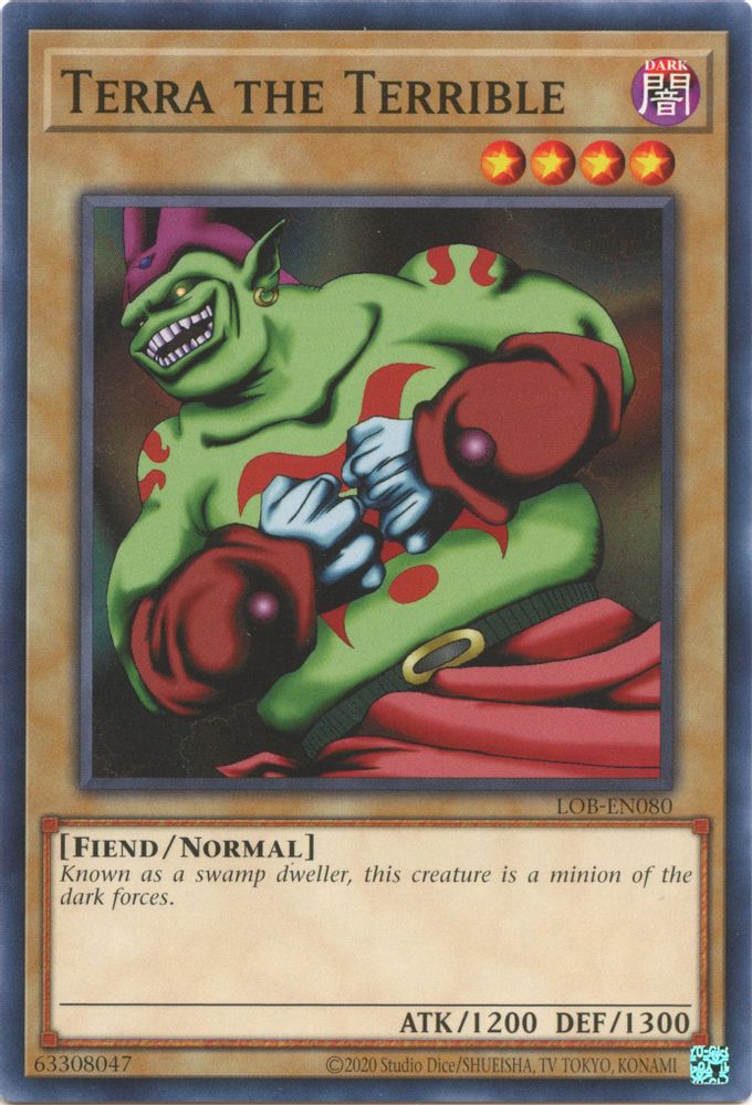 Terra la Terrible (25e anniversaire) [LOB-EN080] Commun 