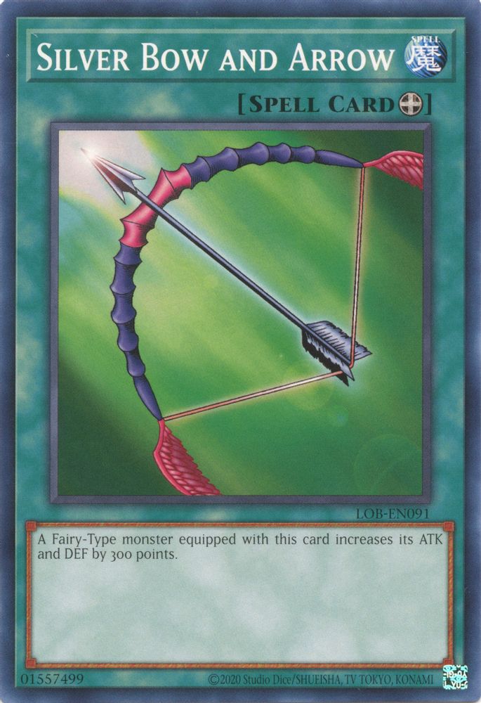 Silver Bow and Arrow (LOB-EN091) - Common
