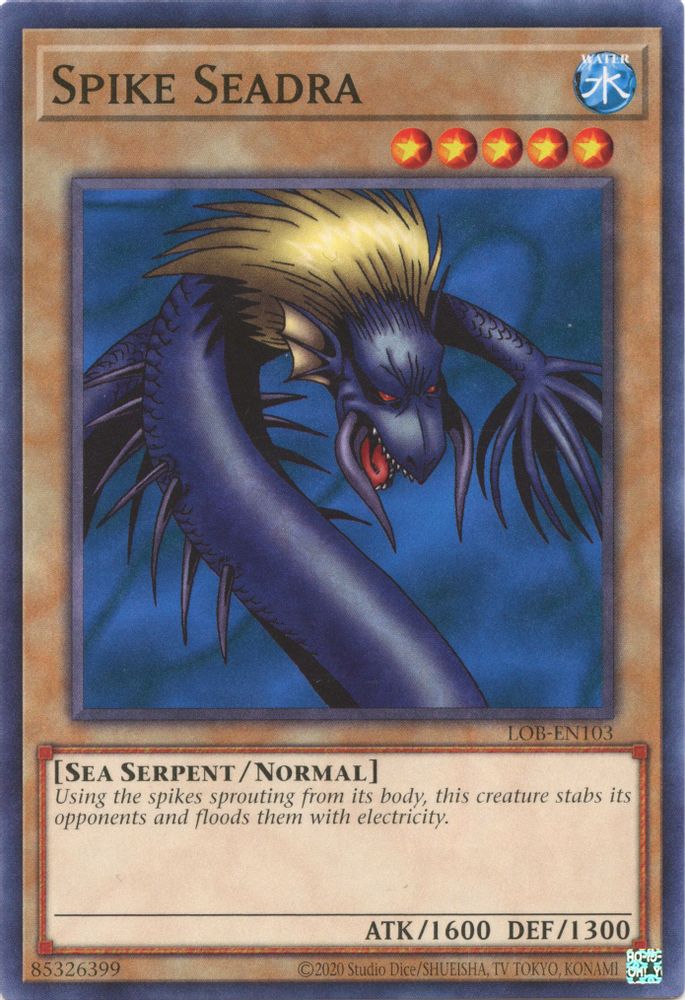 Spike Seadra (LOB-EN103) - Common