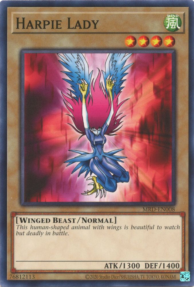 Harpie Lady (MRD-EN008) - Common