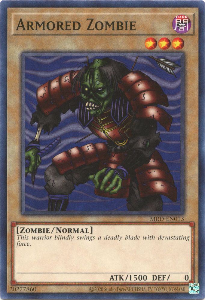 Armored Zombie (MRD-EN013) - Common
