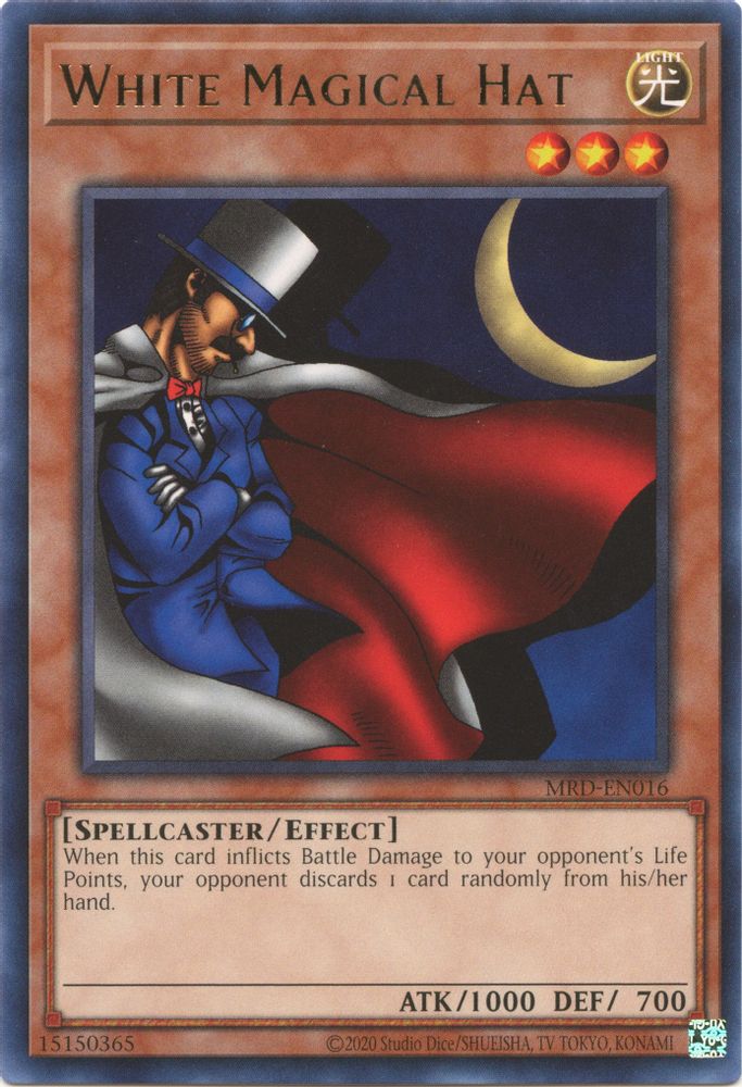 White Magical Hat (MRD-EN016) - Rare