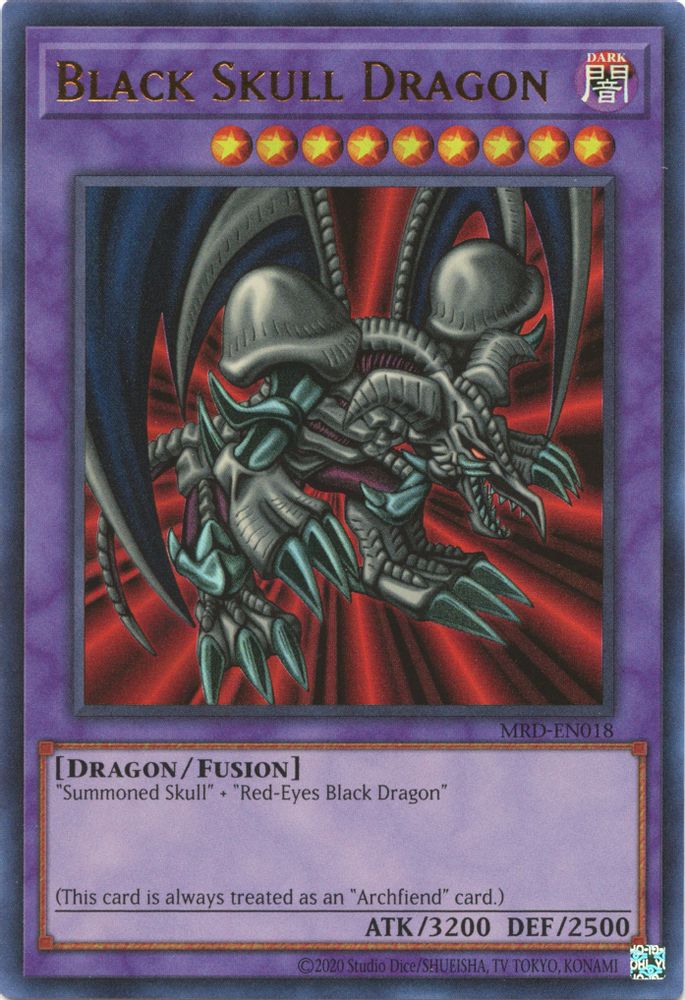 Black Skull Dragon (MRD-EN018) - Ultra Rare