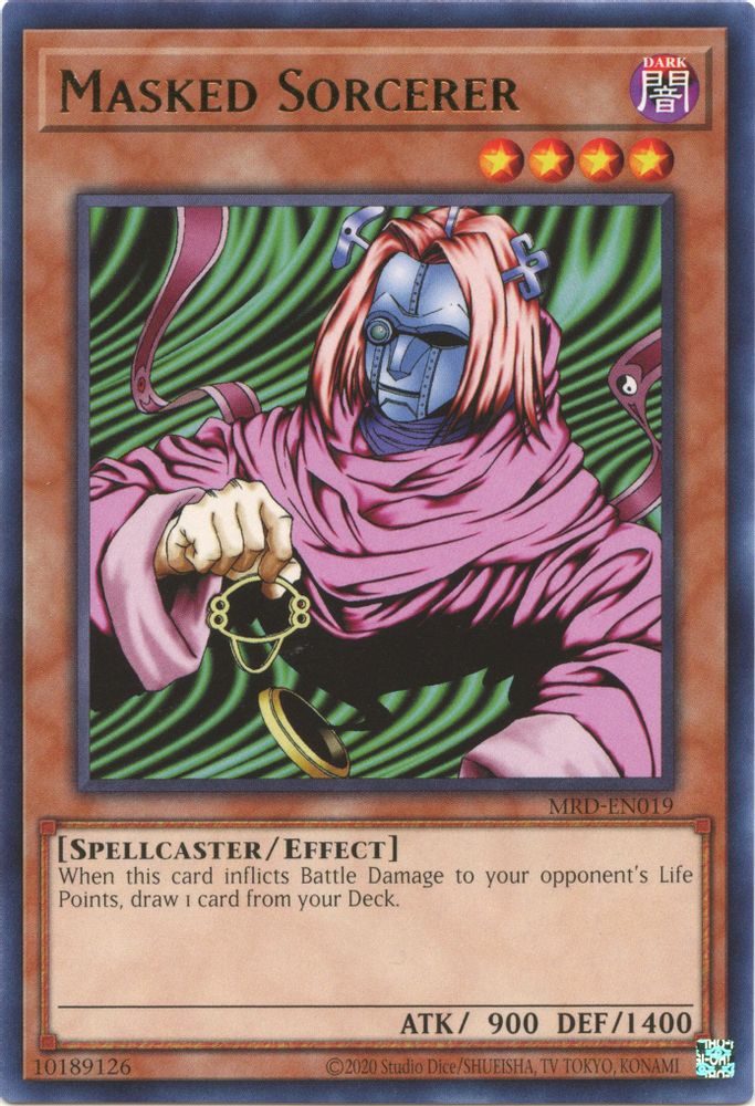 Masked Sorcerer (MRD-EN019) - Rare