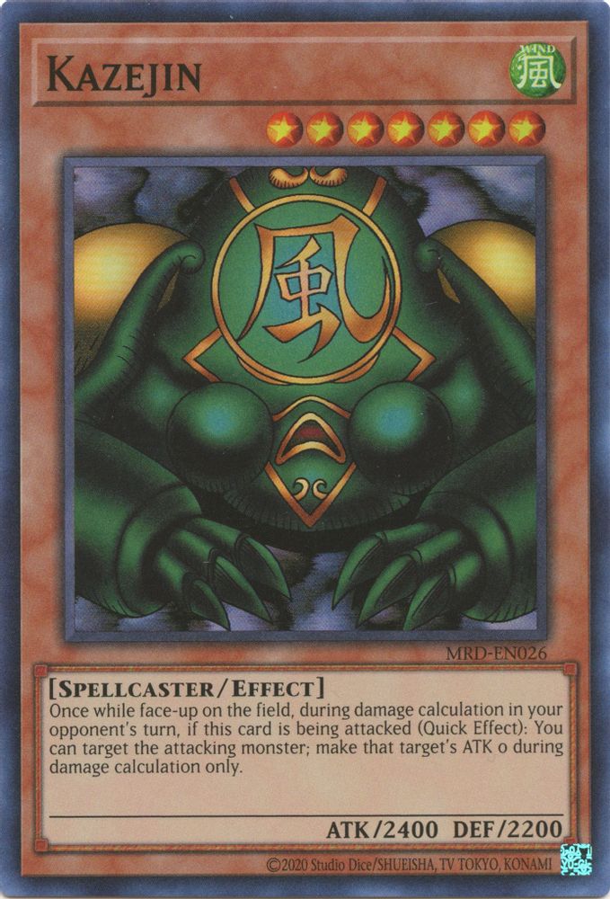 Kazejin (MRD-EN026) - Super Rare