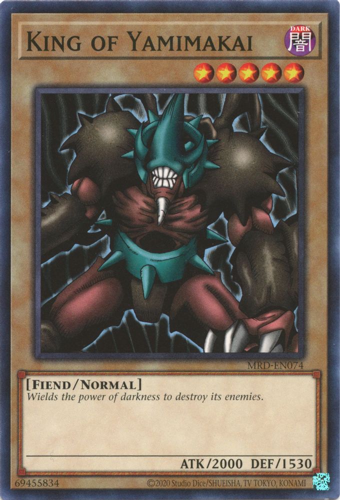 King of Yamimakai (MRD-EN074) - Common