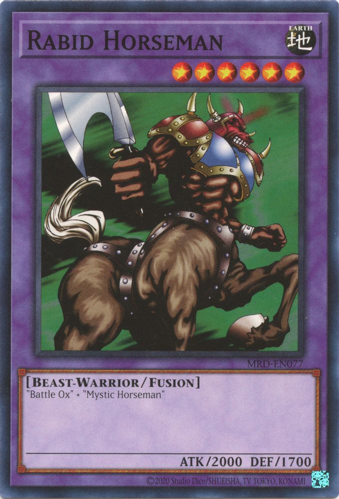 Rabid Horseman (MRD-EN077) - Common