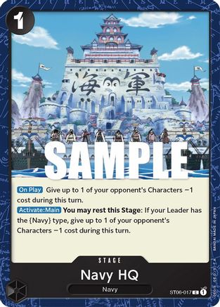 Navy HQ (ST06-017) - Common