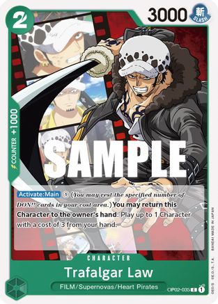 Trafalgar Law (OP02-035) - Common