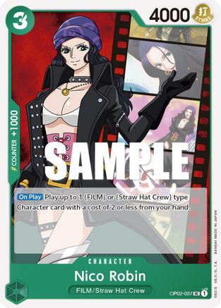 Nico Robin (OP02-037) - Uncommon
