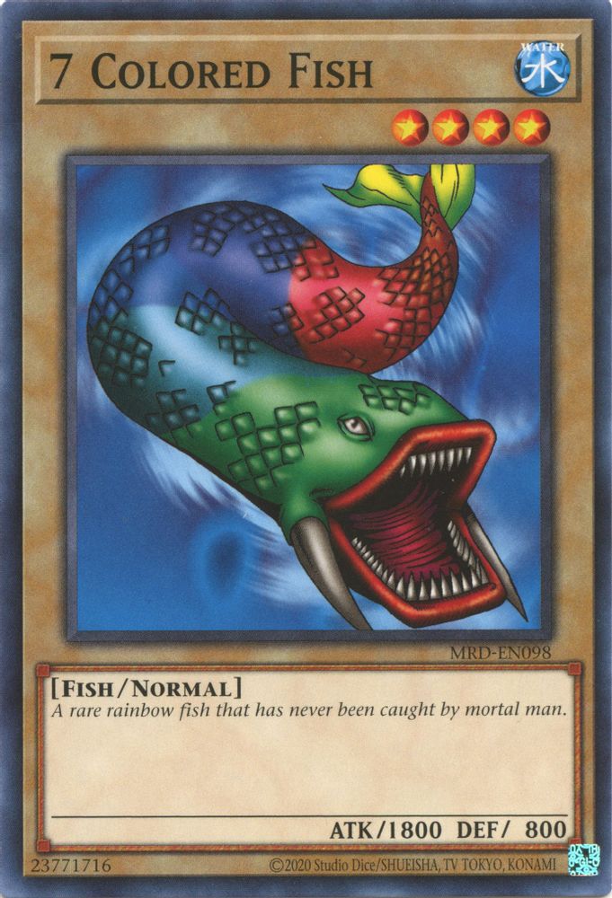 7 Colored Fish (MRD-EN098) - Common