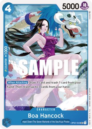 Boa Hancock (OP02-059) - Uncommon