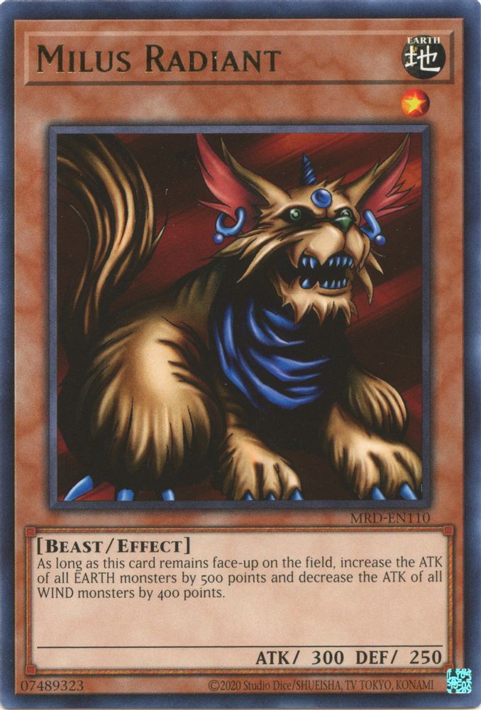 Milus Radiant (MRD-EN110) - Rare
