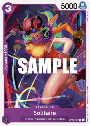 Solitaire (OP02-077) - Common
