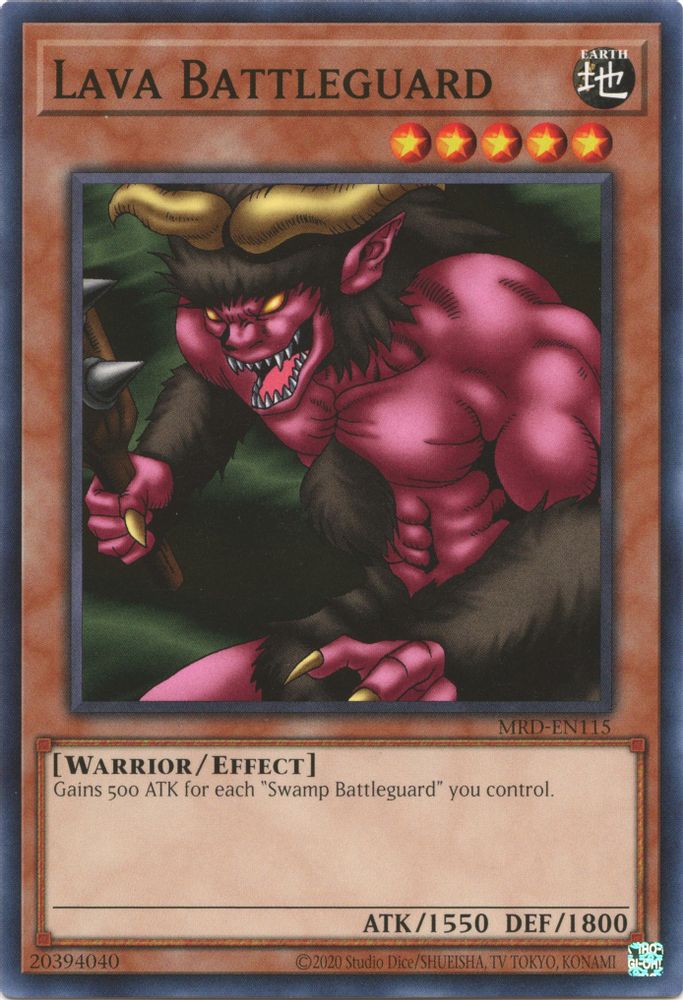 Lava Battleguard (MRD-EN115) - Common
