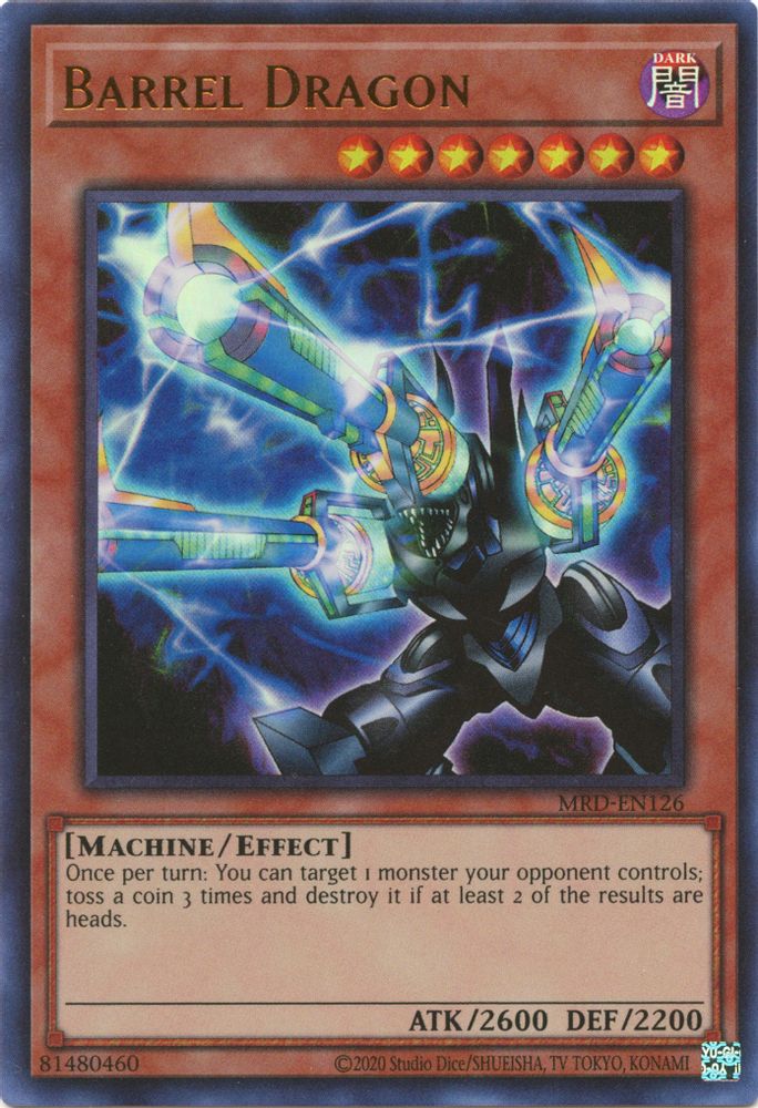 Barrel Dragon (25e anniversaire) [MRD-EN126] Ultra Rare 