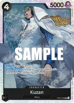 Kuzan (096) (OP02-096) - Super Rare