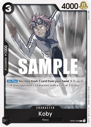 Koby (OP02-098) - Rare