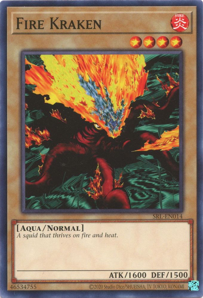 Fire Kraken (SRL-EN014) - Common