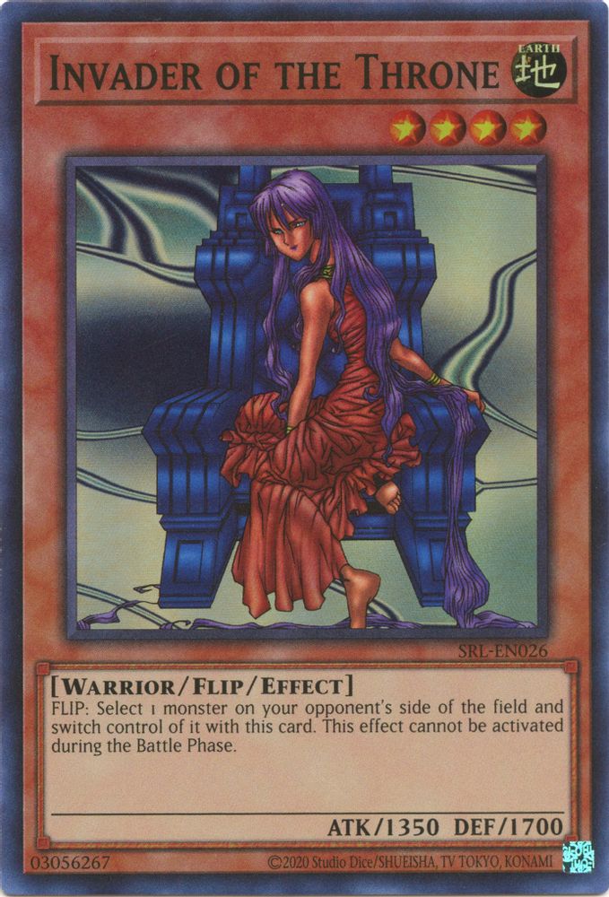 Invader of the Throne (SRL-EN026) - Super Rare