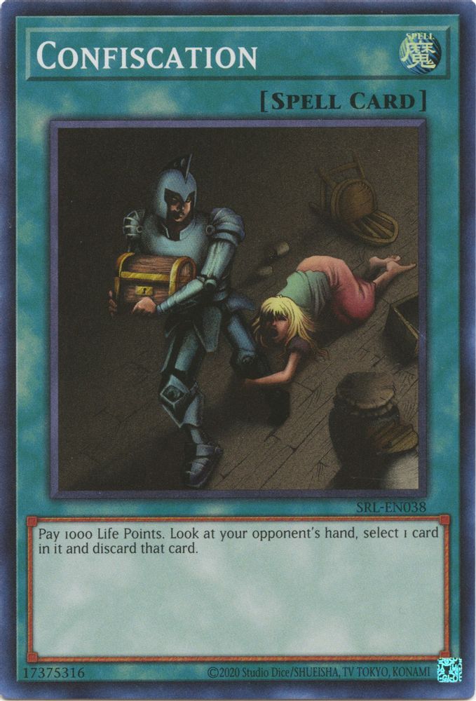 Confiscation (SRL-EN038) - Super Rare
