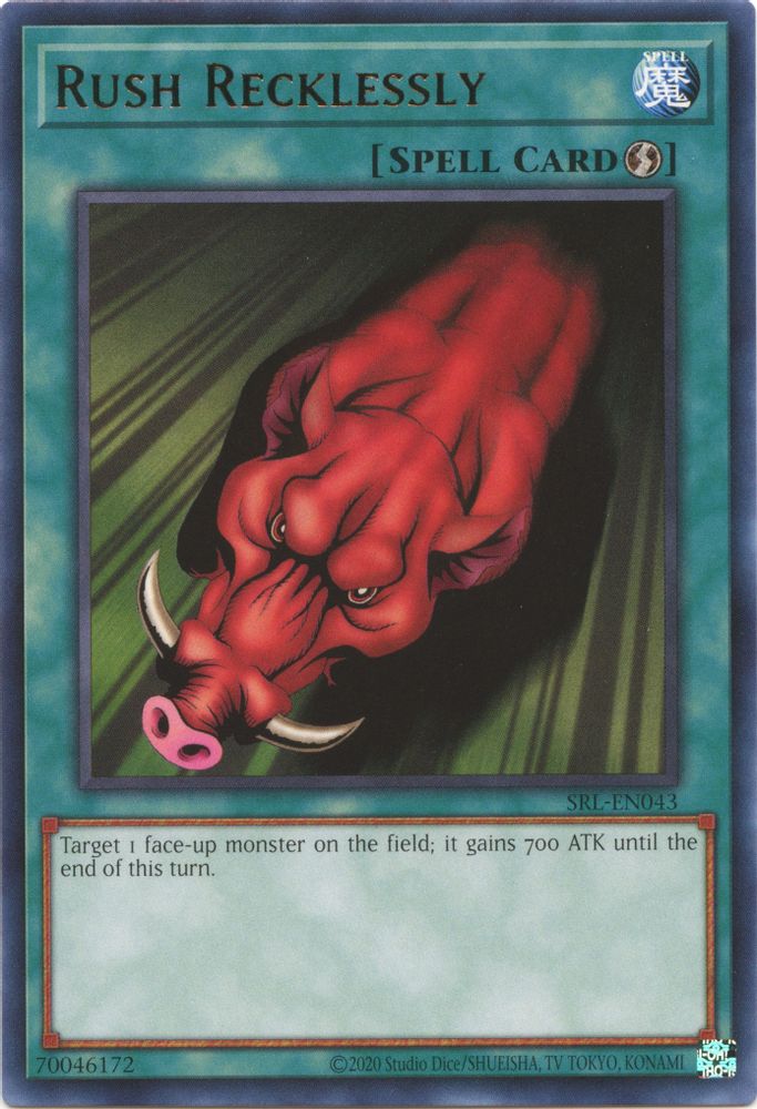 Rush Reckless (25e anniversaire) [SRL-EN043] Rare 