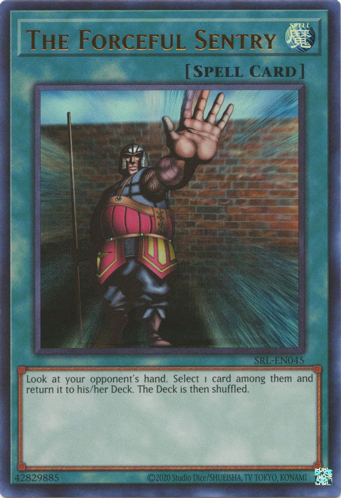 The Forceful Sentry (25e anniversaire) [SRL-EN045] Ultra Rare 
