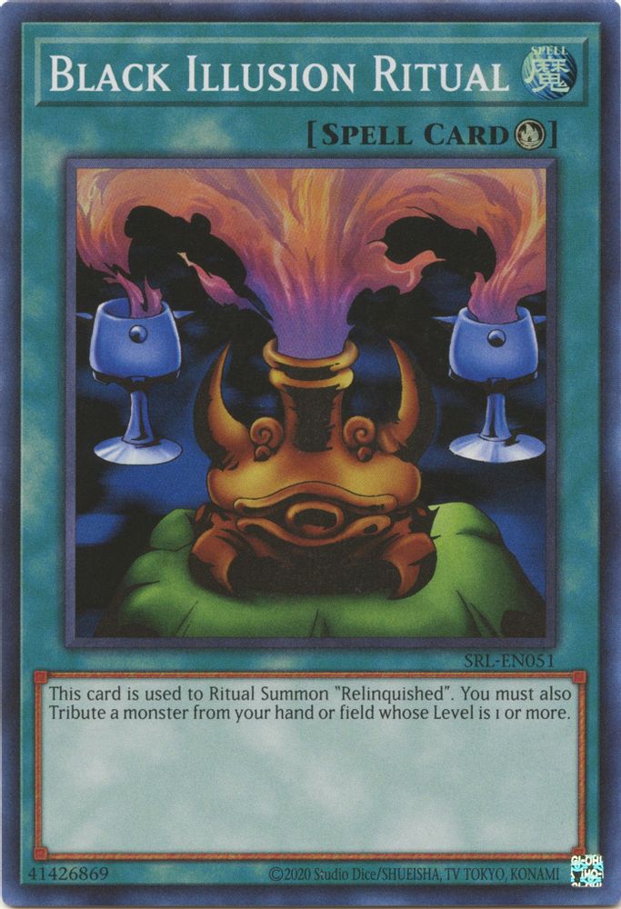 Black Illusion Ritual (SRL-EN051) - Super Rare