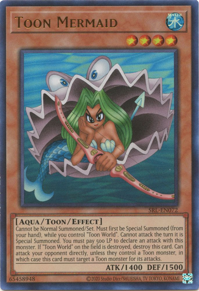 Toon Mermaid (SRL-EN072) - Ultra Rare