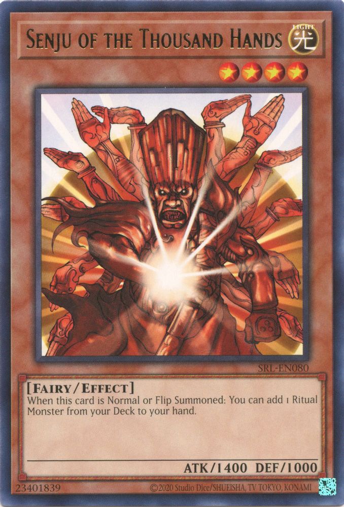 Senju of the Thousand Hands (SRL-EN080) - Rare