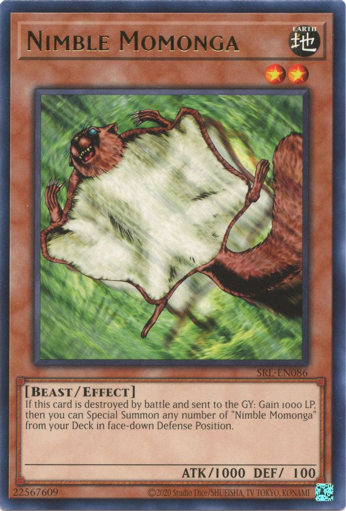 Nimble Momonga (SRL-EN086) - Rare