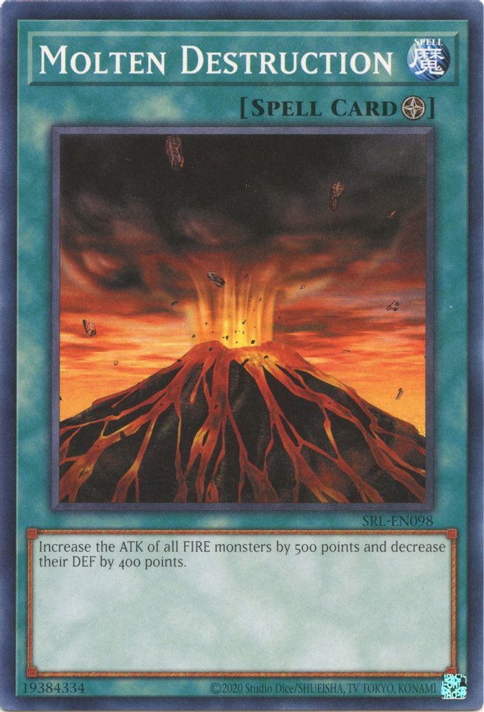 Destruction en fusion (25e anniversaire) [SRL-EN098] Commun 