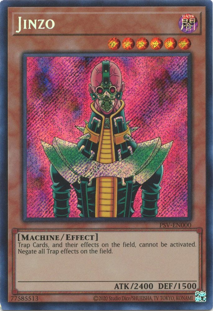 Jinzo (25e anniversaire) [PSV-EN000] Secret Rare 