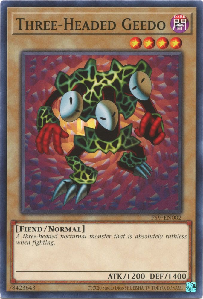 Three-Headed Geedo (PSV-EN002) - Common