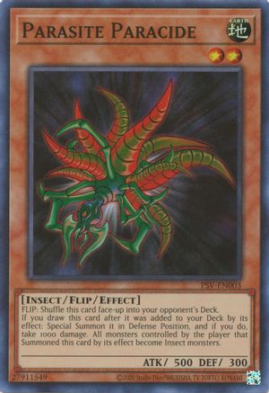 Parasite Paracide (25e anniversaire) [PSV-EN003] Super Rare 