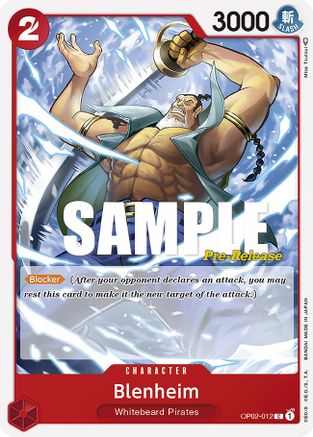 Blenheim (OP02-012) - Common