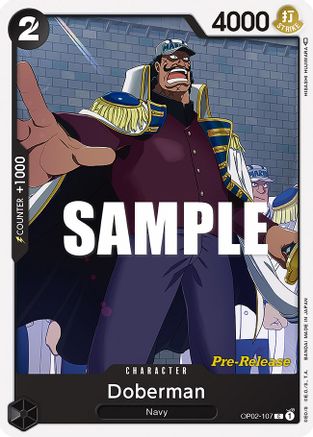 Doberman (OP02-107) - Common
