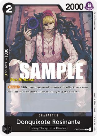 Donquixote Rosinante (OP02-108) - Common
