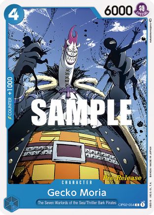 Gecko Moria (OP02-054) - Common