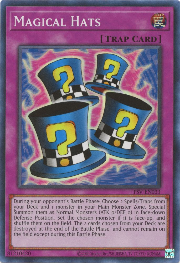 Magical Hats (PSV-EN033) - Super Rare