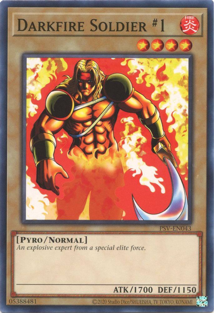 Darkfire Soldier #1 (PSV-EN043) - Common